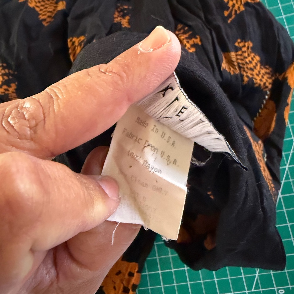 Black And Orange Patterned Button-Up Shacket With… - image 6